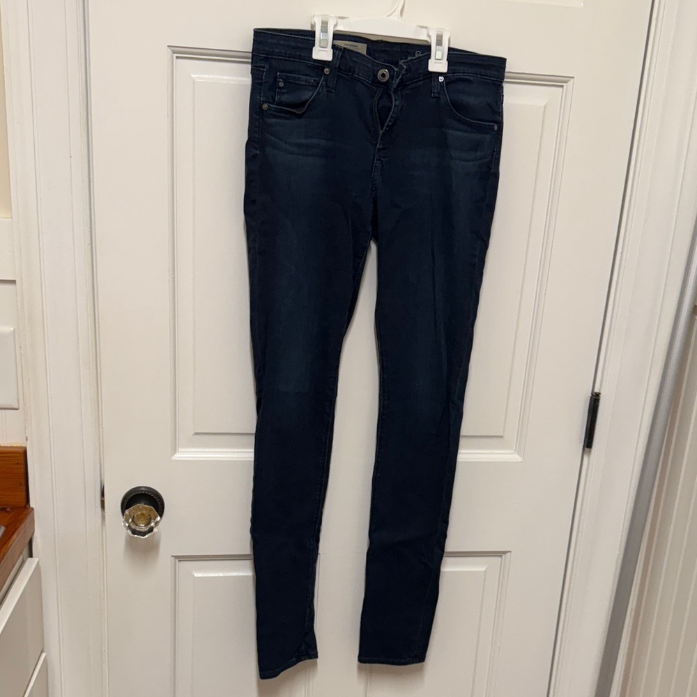AG Women's Super Skinny The Legging, Dark Blue Jeans